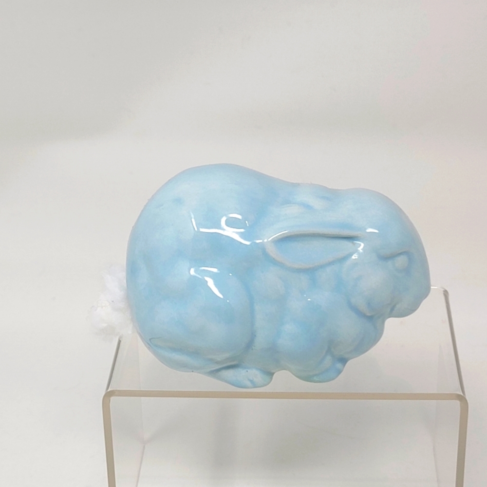 Vintage bunny cotton dispenser